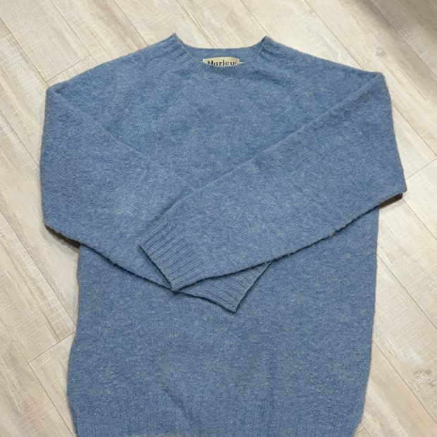 할리 오브 스코틀랜드 쉐기독 실버블루 L