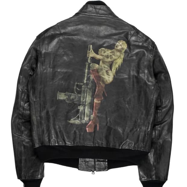 yohji yamamoto aw09 pin up girl jacket