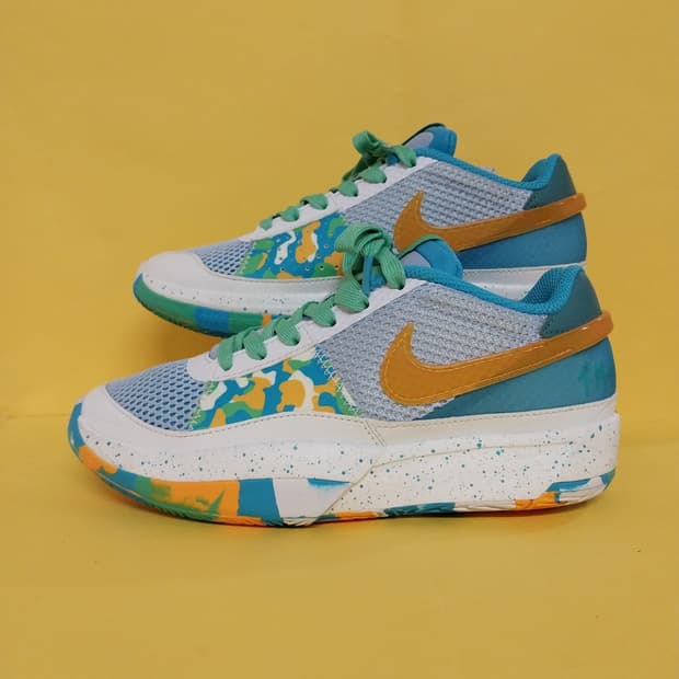 여성 나이키 Ja 1 워터 배틀 주니어 코발트 브리스 운동화(230)