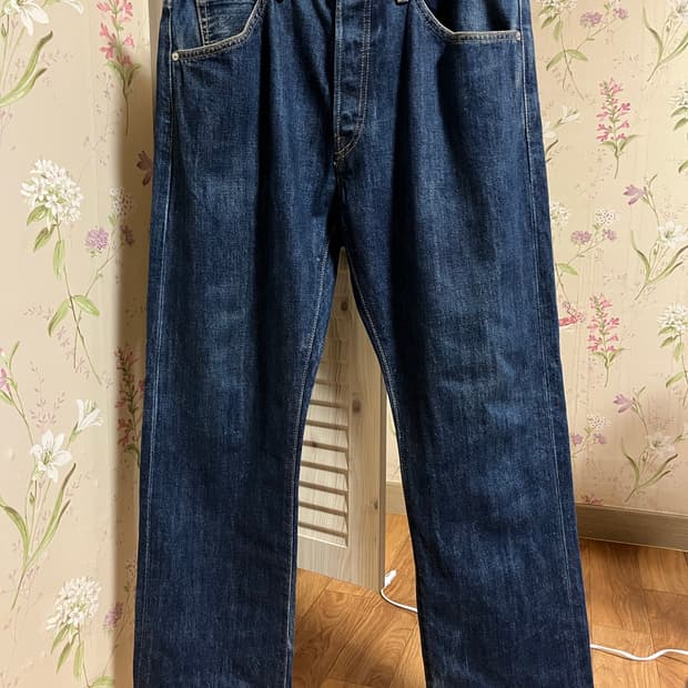 A Bathing ape 베이프 니고 셀비지 데님팬츠