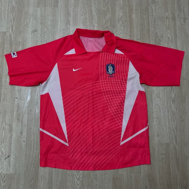 나이키 2002 월드컵 대한민국 축구 국가대표 축구 유니폼 L/100 