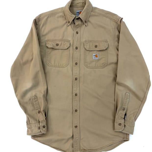 Carhartt FR 워크 셔츠 베이지