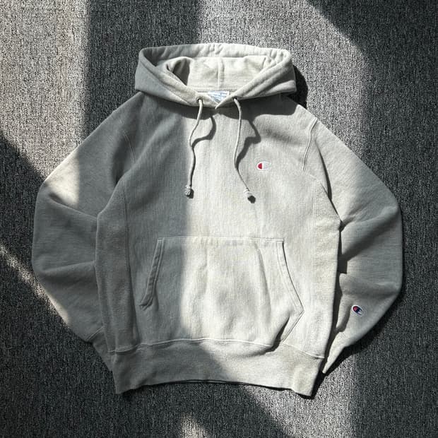 챔피온 리버스위브 기모 후드티