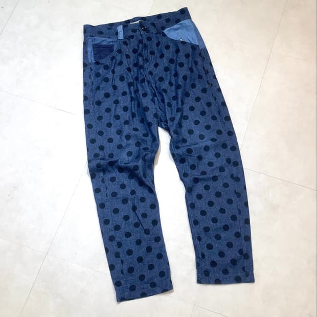 POU DOU DOU_ dot pattern trousers