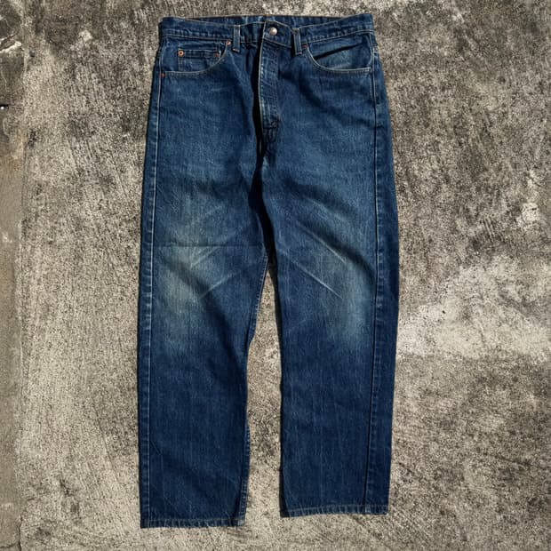 [37] 90s 리바이스 505 블루 데님 팬츠