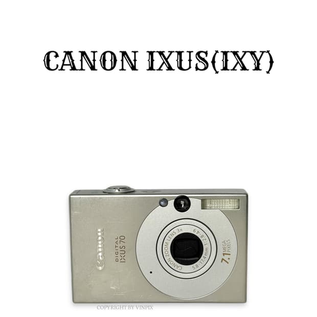 캐논 익서스 70(ixus 70, ixy 10) 빈티지 디지털 카메라