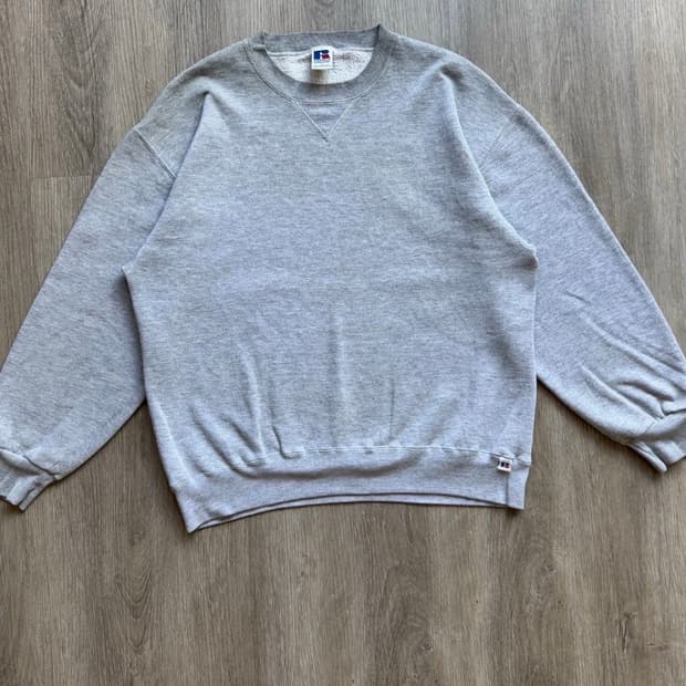 러셀 90s usa 스웻셔츠 l 그레이