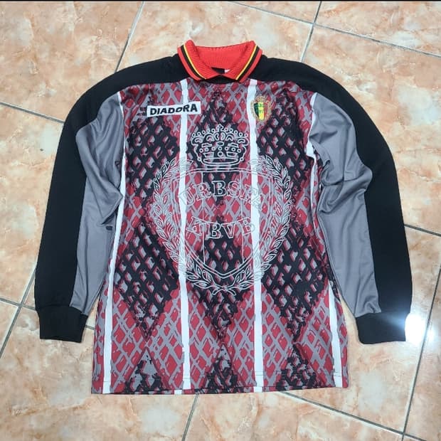 디아도라 96 98 벨기에 축구 국대 GK 올드레플 축구져지