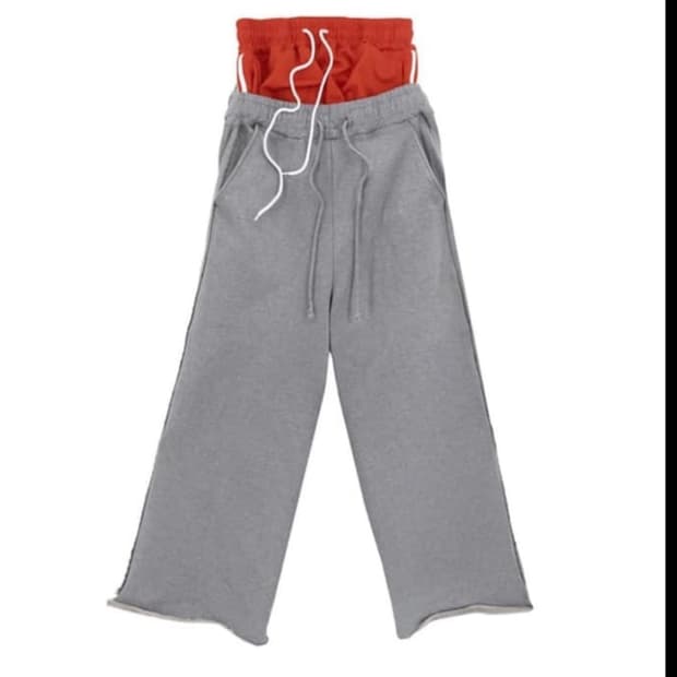 선데이오프클럽 새깅스웻팬츠