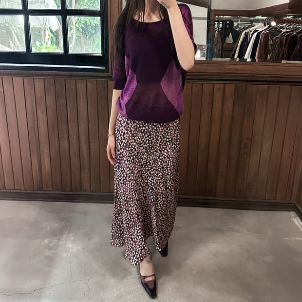 ISABEL MARANT floral skirt