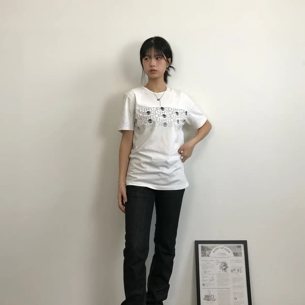 Hydrogen Skull Logo Graphic Tee