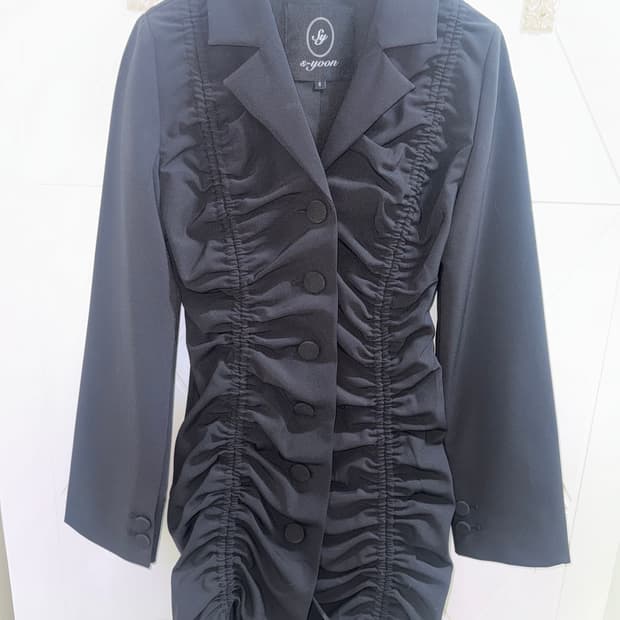 S-yoon 에스윤 블랙 원피스