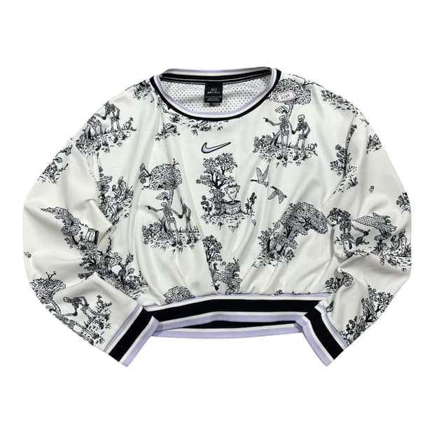 ✨ (바배) 나이키 메쉬 소재 크롭 롱슬리브