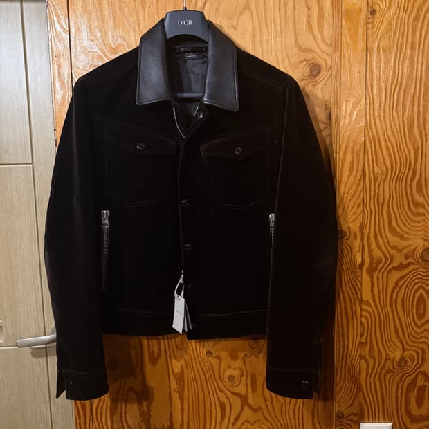 톰포드 23 F/w 라이트벨벳 웨스턴 트러커 자켓