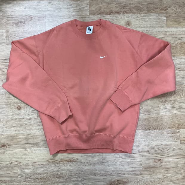 [S] 나이키랩 솔로스우시 nrg 스웻 힐링오렌지