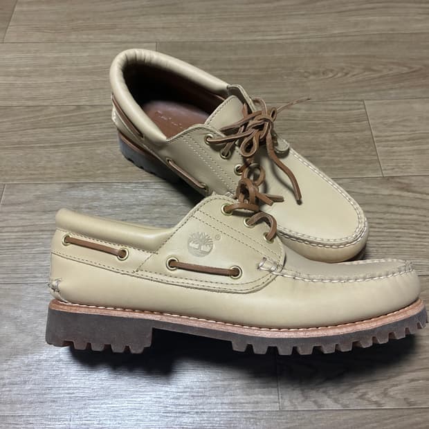 270) 팀버랜드 3아이 보트슈즈 베이지