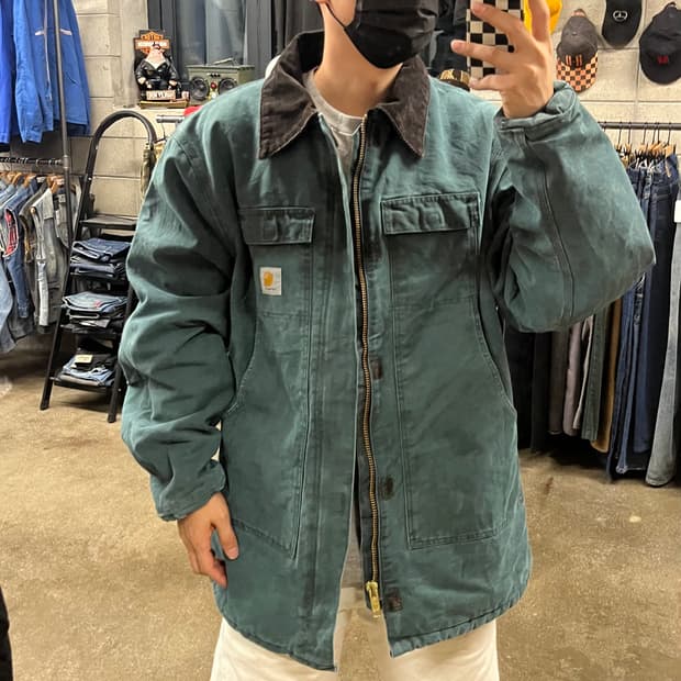 90sCarhartt C26 워크 자켓 (110-115)
