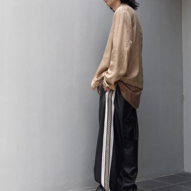 사스콰치패브릭스 레더 트랙팬츠 M