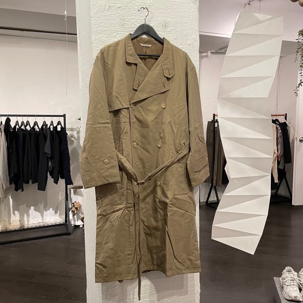 오라리 오버사이즈 트렌치 코트