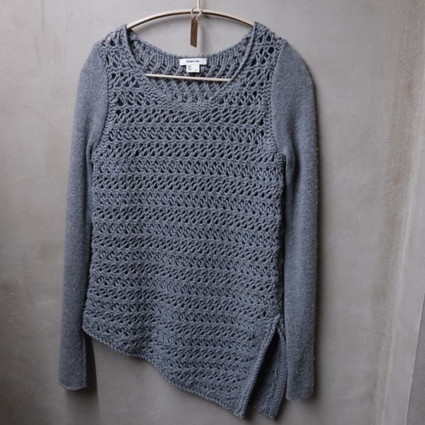 Helmut lang 비대칭 니트 p