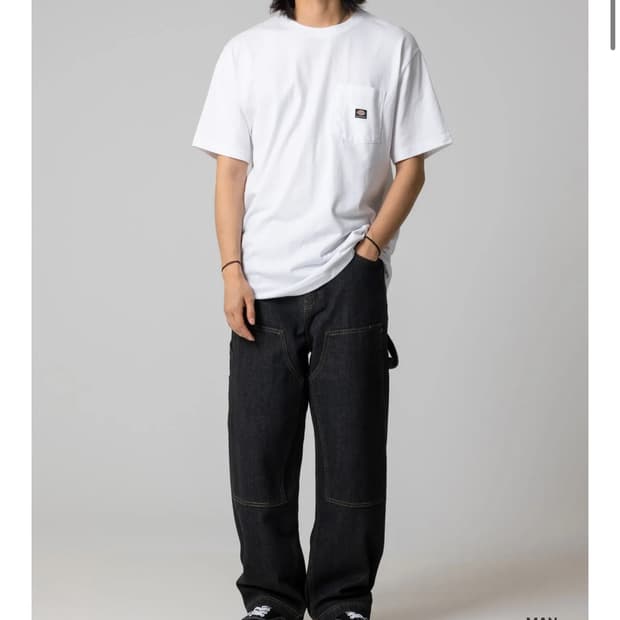 디키즈 카펜터 데님 블랙 32