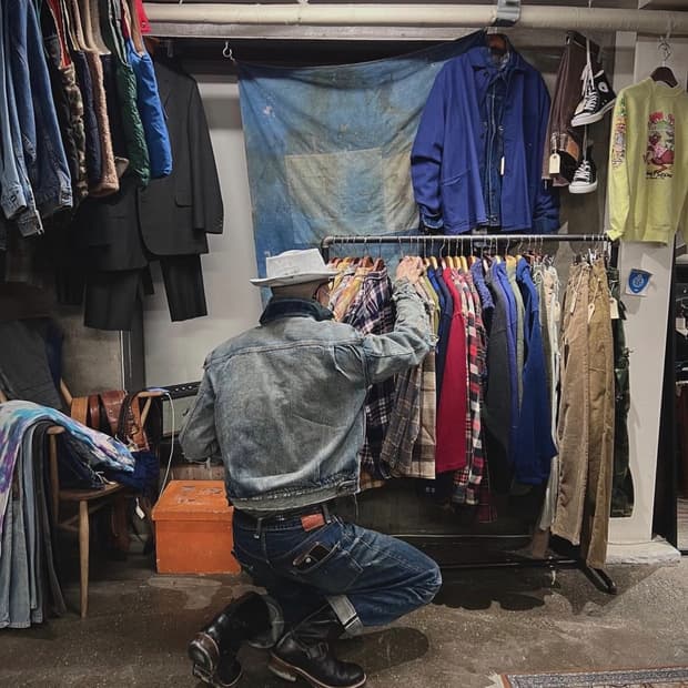SAINT LAURENT DESTROYED DENIM JACKET