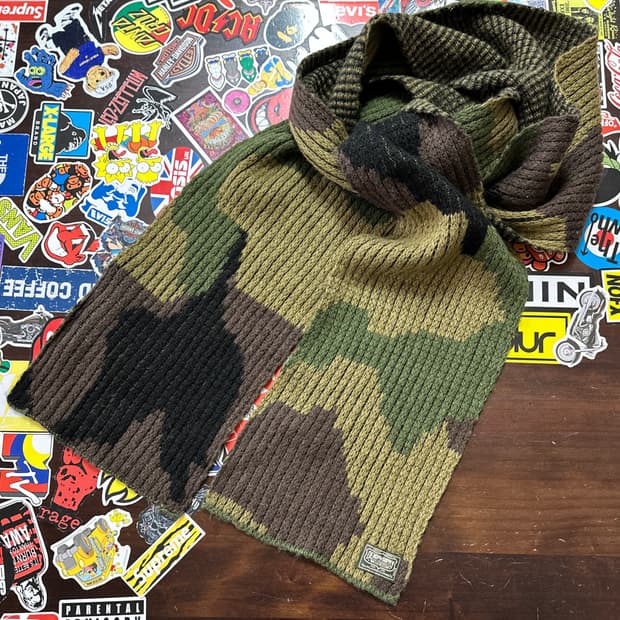 데님앤서플라이 랄프로렌 카모 머플러