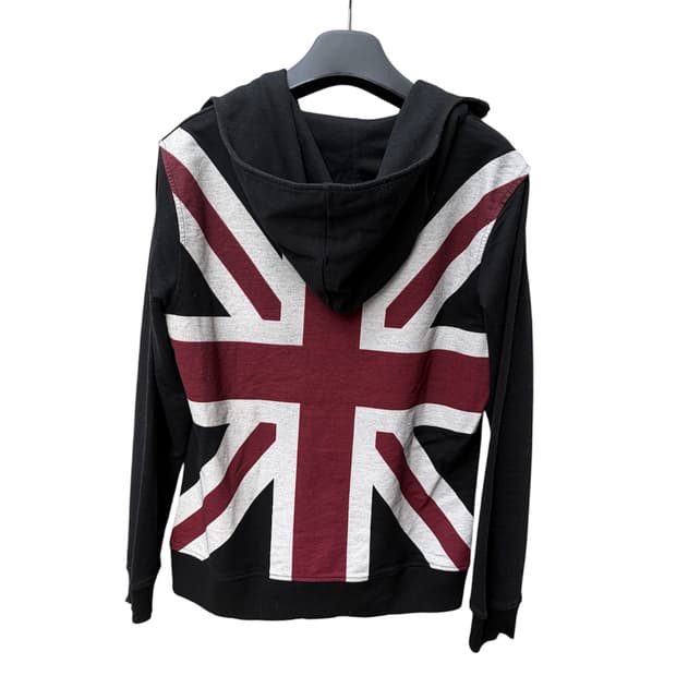 in the attic union jack hood zip