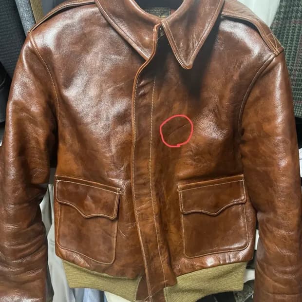 버즈릭슨 a2 러프웨어복각 44사이즈