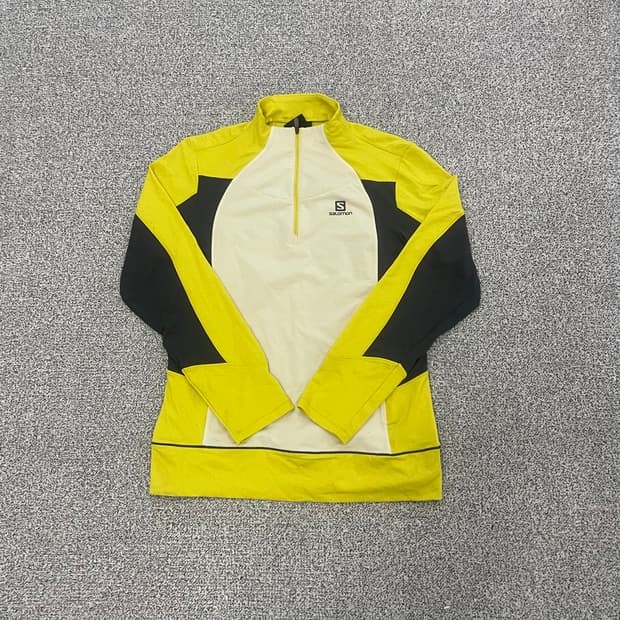 100 살로몬 반집업 긴팔 티셔츠 0210S