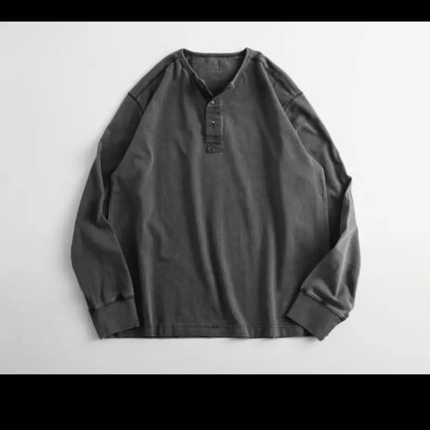 비헤비어 헨리넥 긴팔 티셔츠 3