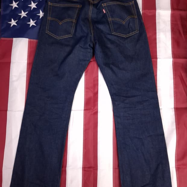 오리지날 리바이스 517 리지드 부츠컷 데님진