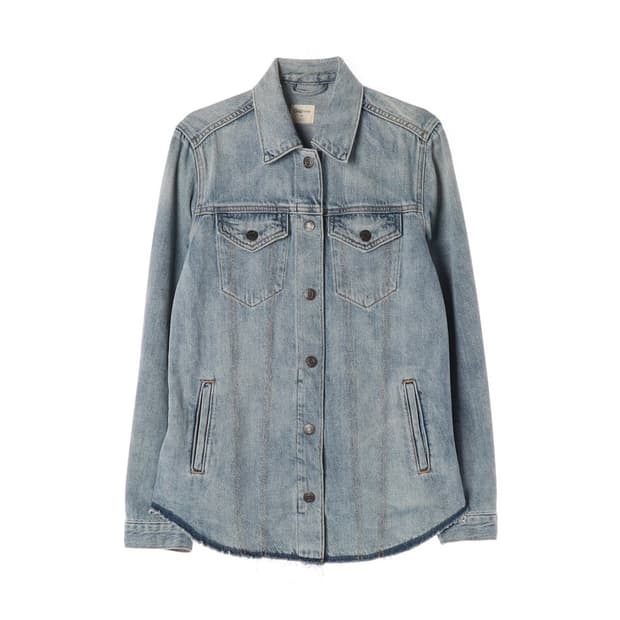 Gap 1969 라이트 인디고 데님 셔츠 자켓 XS