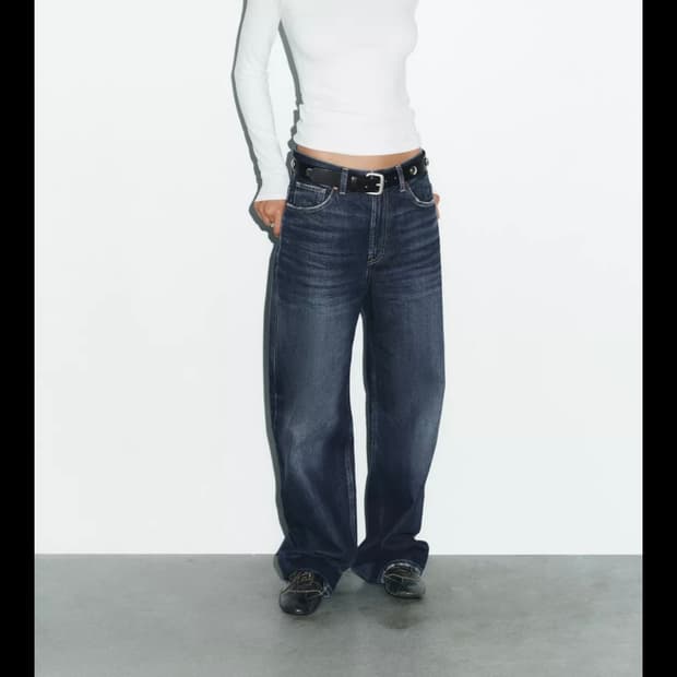 자라 와이드 데님