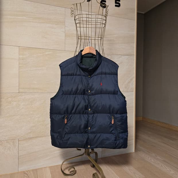 [XL] 폴로랄프로렌 남성 양면 덕다운 패딩