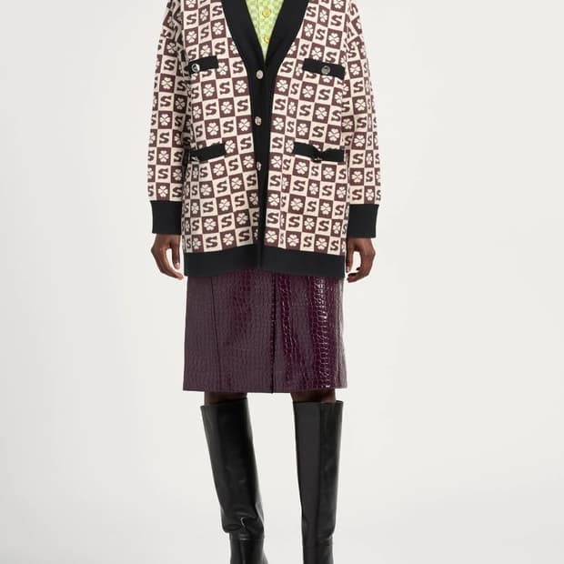 산드로 SANDRO 스트릭자켓  1사이즈 택달린 새제품