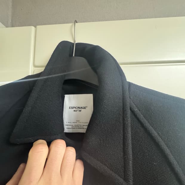 에스피오나지 블랙 코트