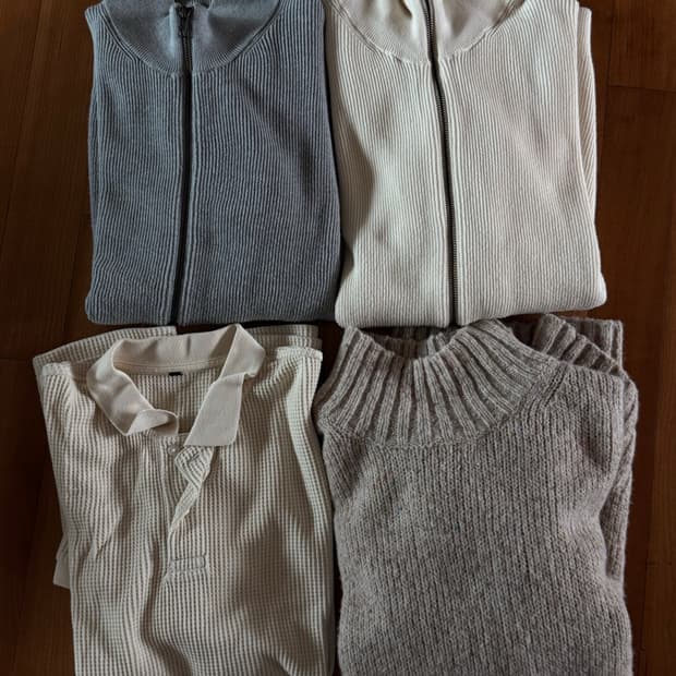 무인양품 상하의