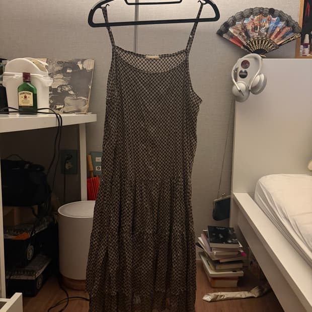 빈티지 폴카닷 원피스