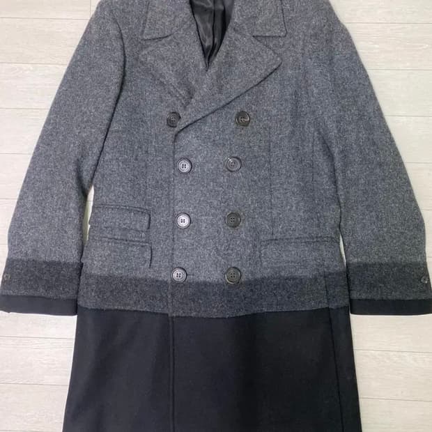 닐바렛 더블브레스티드 코트