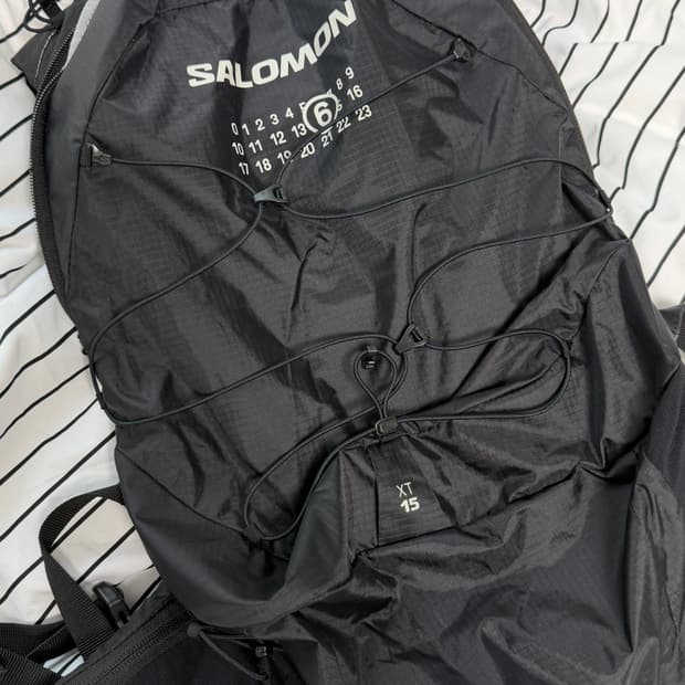 살로몬 x MM6 메종마르지엘라 XT-15 백팩
