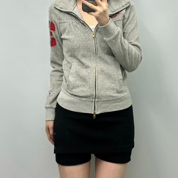 챔피온 usa 그레이 플리스 트랙탑