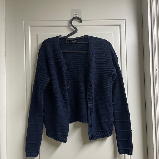 아르마니 진 니트 가디건