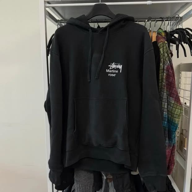 스투시 마틴로즈 후드티 L