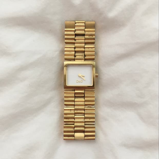 D&G Dolce & Gabbana square watch