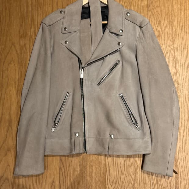 System 옴므 스웨이드 자켓 