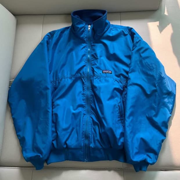 90s 파타고니아 봄버 쉘드 신칠라 스카이
