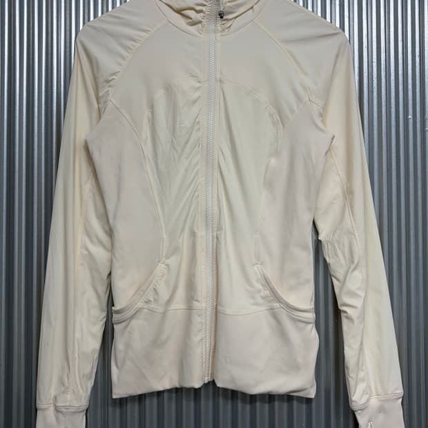 [8] 룰루레몬 LULULEMON 디파인 자켓 아이보리 7.9