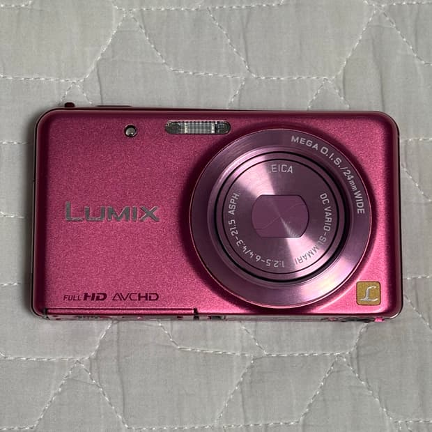 파나소닉 루믹스 DMC-FX80 핑크 디카