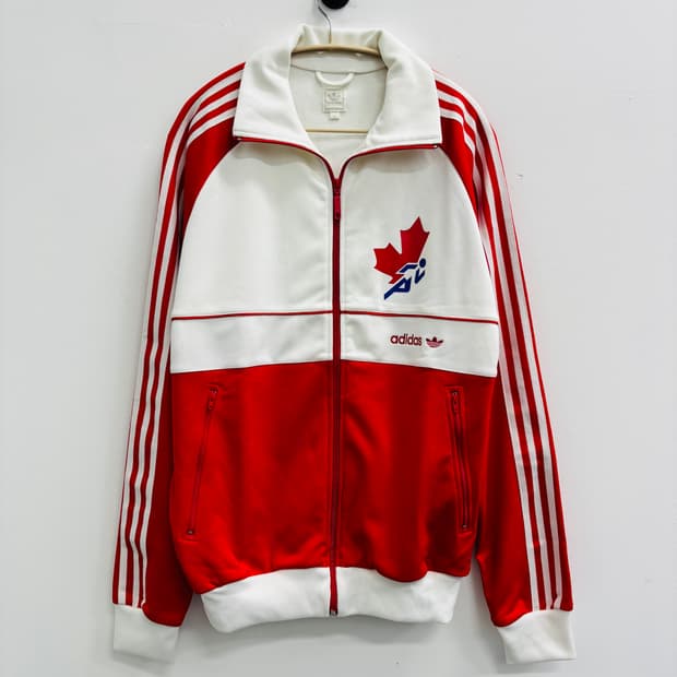 아디다스 올드스쿨 캐나다 국기 트랙탑